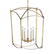Visual Comfort Studio F3323/5ADB Thayer Five Light Lantern, Antique Gild Alternate Image.jpg