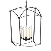 Visual Comfort Studio F3323/5SMS Thayer Five Light Lantern, Smith Steel Alternate Image.jpg