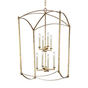 Visual Comfort Studio F3324/8ADB Thayer Eight Light Lantern, Antique Gild Alternate Image.jpg