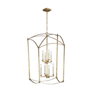 Visual Comfort Studio F3324/8ADB Thayer Eight Light Lantern, Antique Gild Main Image.jpg