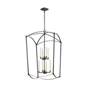 Visual Comfort Studio F3324/8SMS Thayer Eight Light Lantern, Smith Steel Main Image.jpg