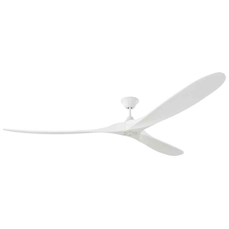Visual Comfort Fan 3MAVR88RZW Maverick 88" Ceiling Fan, Matte White Main Image.jpg