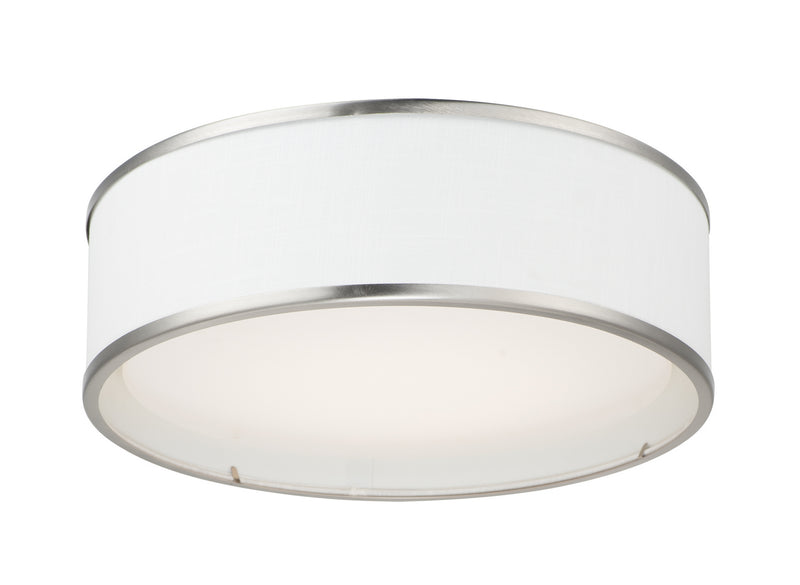 Maxim 10231WLSN Prime LED Flush Mount, Satin Nickel Main Image.jpg