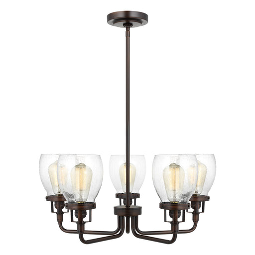 Generation Lighting 3214505-710 Belton Five Light Chandelier, Bronze Main Image.jpg