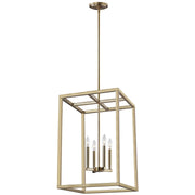 Generation Lighting 5134504EN-848 Moffet Street Four Light Hall / Foyer, Satin Brass Main Image.jpg