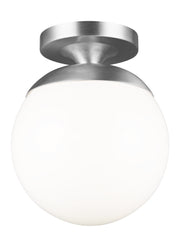 Visual Comfort Studio 7518-04 Leo - Hanging Globe One Light Wall / Ceiling Semi-Flush Mount, Satin Aluminum Main Image.jpg