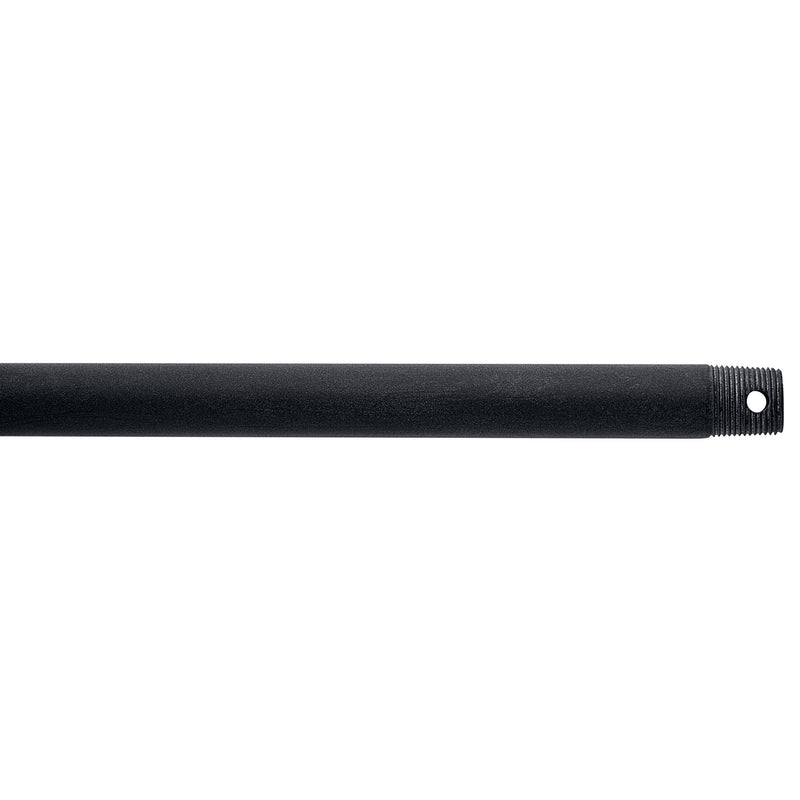 Kichler 360000WZC Fan Down Rod, Weathered Zinc