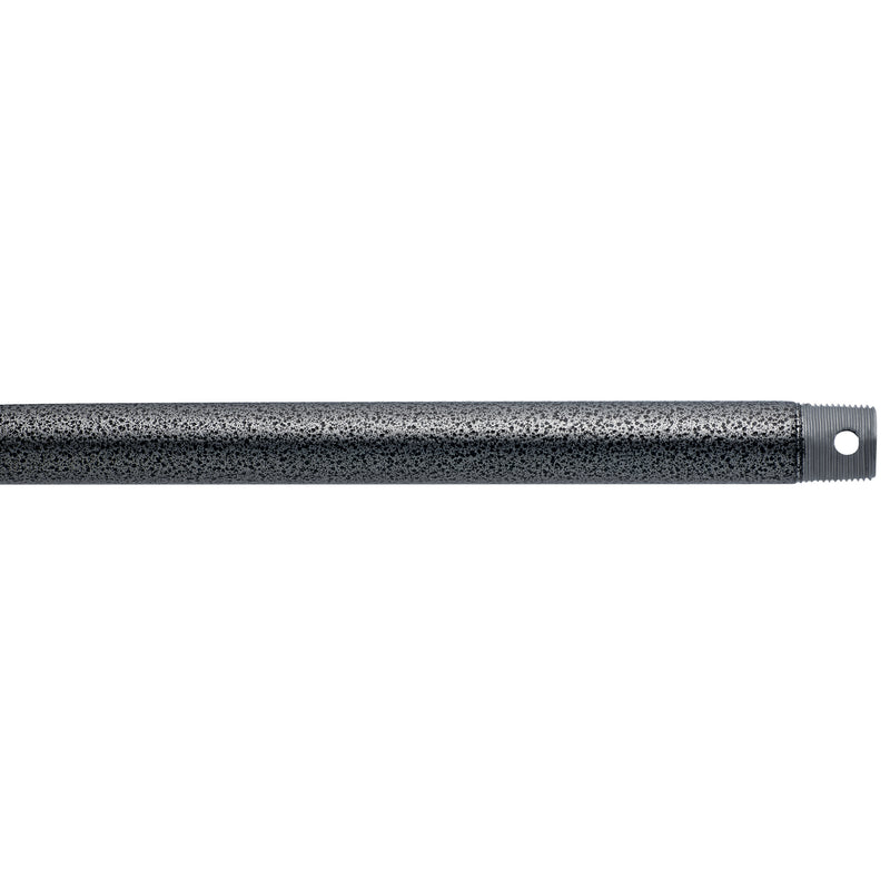 Kichler 360004WSP Fan Down Rod, Weathered Steel Powder Coat