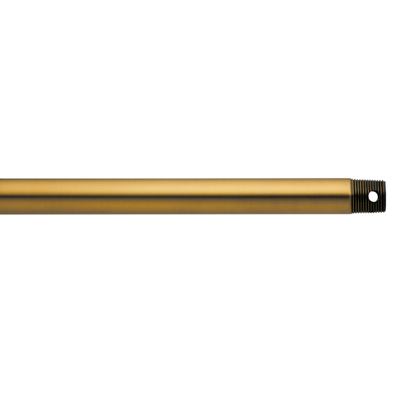 Kichler 360005BAB Fan Down Rod, Burnished Antique Brass