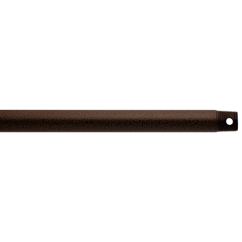 Kichler 360005TZP Fan Down Rod, Tannery Bronze Powder Coat