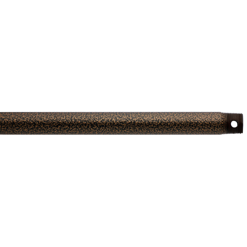 Kichler 360005WCP Fan Down Rod, Weathered Copper Powder Coat