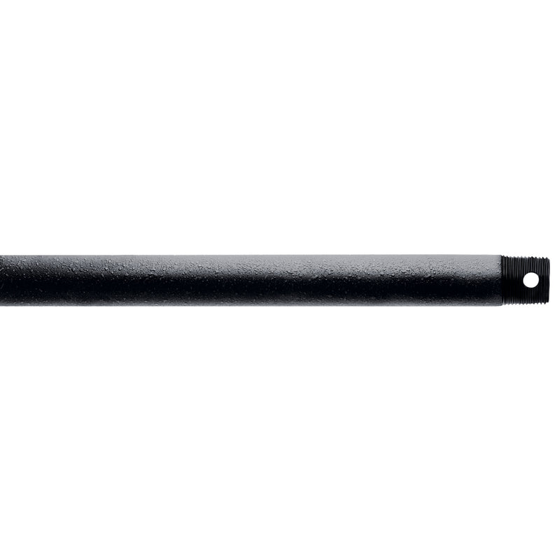 Kichler 360006DBK Fan Down Rod, Distressed Black
