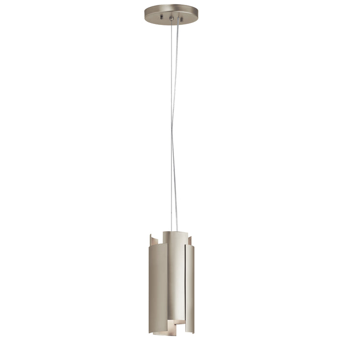Kichler 42995SNLED LED Mini Pendant, Satin Nickel