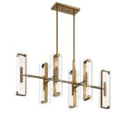 Savoy House 1-9773-12-322 12 Light Chandelier, Warm Brass (5)