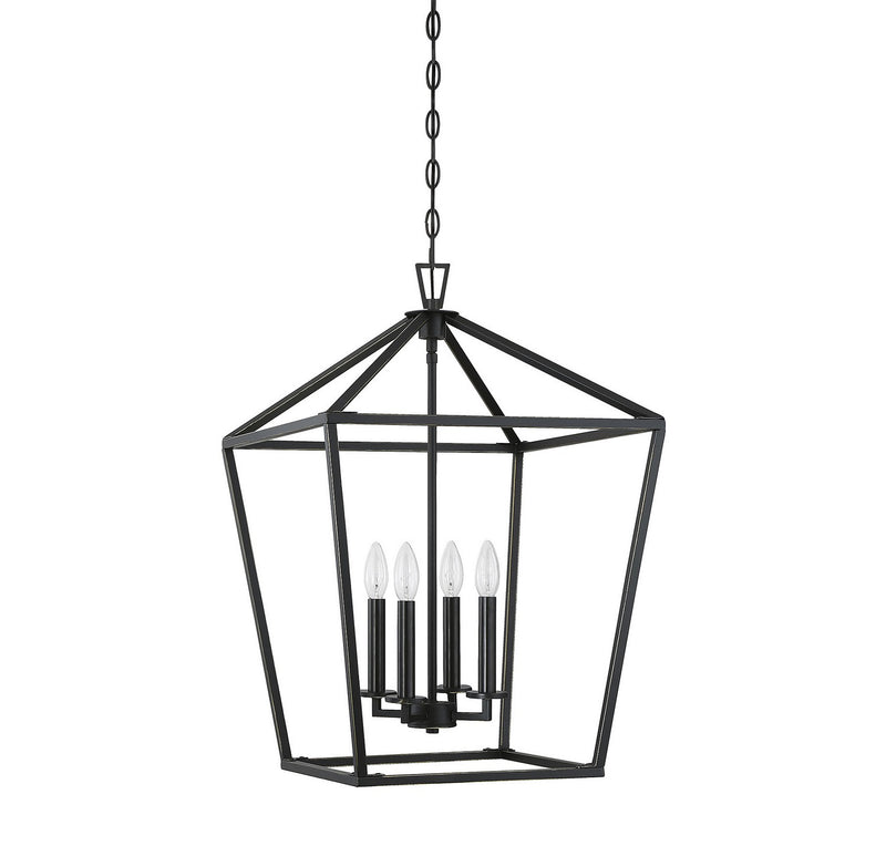 Savoy House 3-321-4-44 Four Light Pendant, Classic Bronze (3)