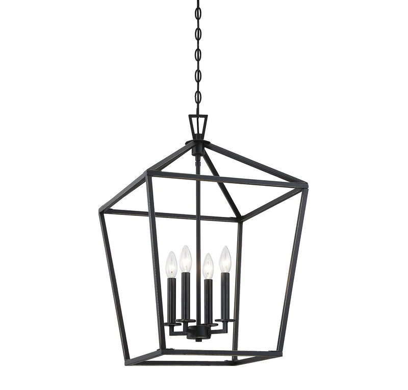 Savoy House 3-321-4-44 Four Light Pendant, Classic Bronze (4)