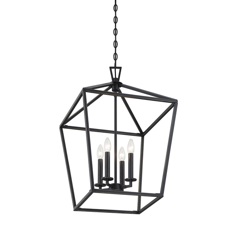 Savoy House 3-321-4-44 Four Light Pendant, Classic Bronze (5)