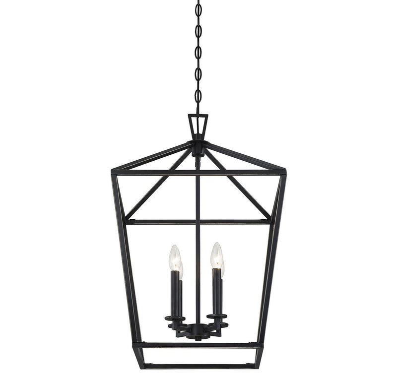 Savoy House 3-321-4-44 Four Light Pendant, Classic Bronze (6)
