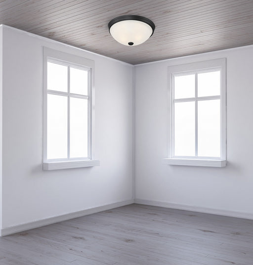 Savoy House 6-780-13-BK Two Light Flush Mount, Matte Black (2)