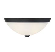 Savoy House 6-780-13-BK Two Light Flush Mount, Matte Black