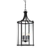 Savoy House 7-1041-6-BK Six Light Foyer Lantern, Black