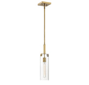 Savoy House 7-9770-1-322 One Light Mini Pendant, Warm Brass