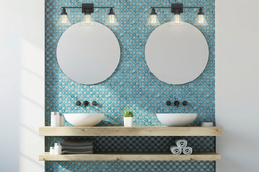 Savoy House 8-9130-4-BK Four Light Bath Bar, Black (2)