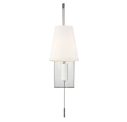 Savoy House 9-0900CP-1-109 One Light Wall Sconce, Polished Nickel (2)