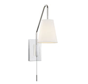 Savoy House 9-0900CP-1-109 One Light Wall Sconce, Polished Nickel