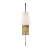 Savoy House 9-0900CP-1-322 One Light Wall Sconce, Warm Brass (2)