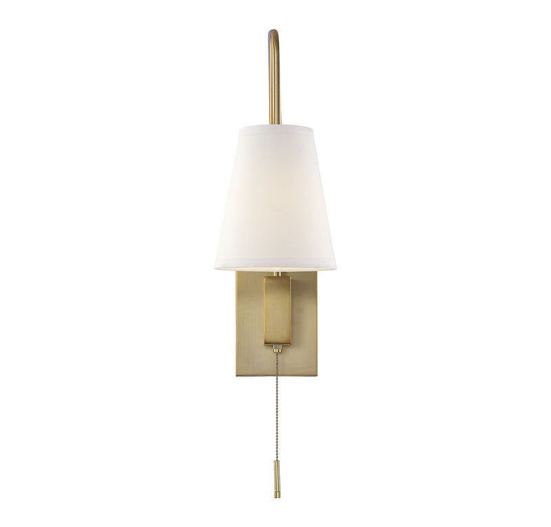 Savoy House 9-0900CP-1-322 One Light Wall Sconce, Warm Brass (2)