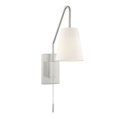 Savoy House 9-0900CP-1-SN One Light Wall Sconce, Satin Nickel