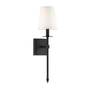 Savoy House 9-302-1-89 One Light Wall Sconce, Matte Black