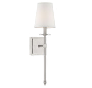 Savoy House 9-302-1-SN One Light Wall Sconce, Satin Nickel