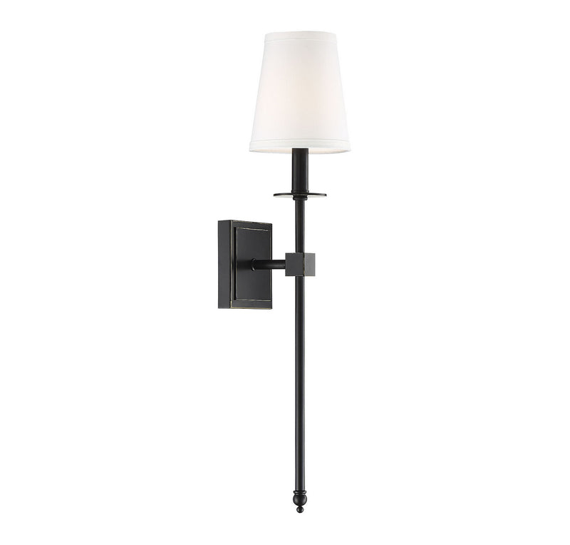 Savoy House 9-303-1-44 One Light Wall Sconce, Classic Bronze (2)