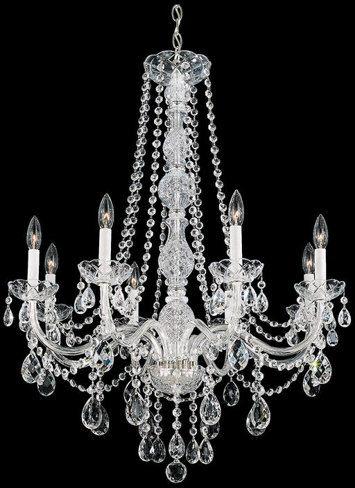 Schonbek 1305-40H Arlington Eight Light Chandelier, Silver Alternate Image 2.jpg