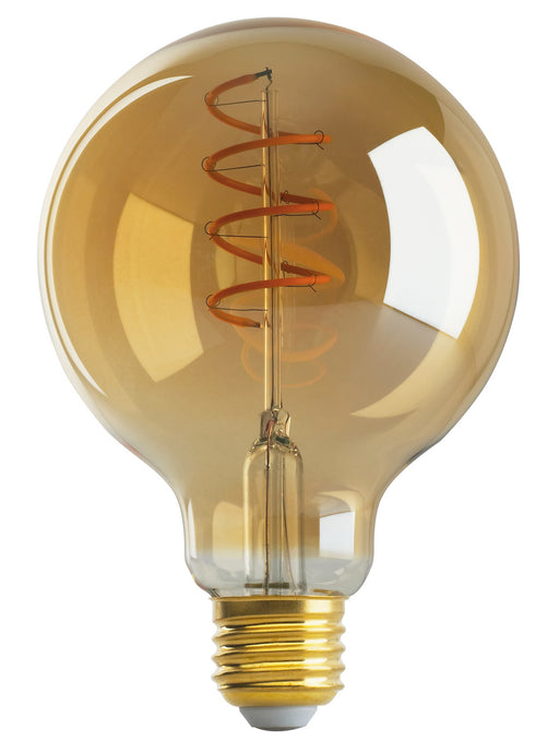 Satco S9968 Light Bulb, Transparent Amber Main Image.jpg