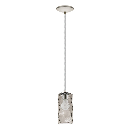 Eglo USA 202403A Estevau One Light Mini Pendant Satin Nickel Main Image.jpg