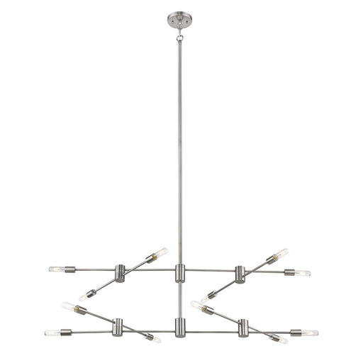 Eglo USA 203488A Willsboro 12 Light Pendant Polished Nickel Main Image.jpg