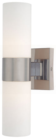 Minka-Lavery 6212-84 Two Light Wall Sconce, Brushed Nickel Main Image.jpg