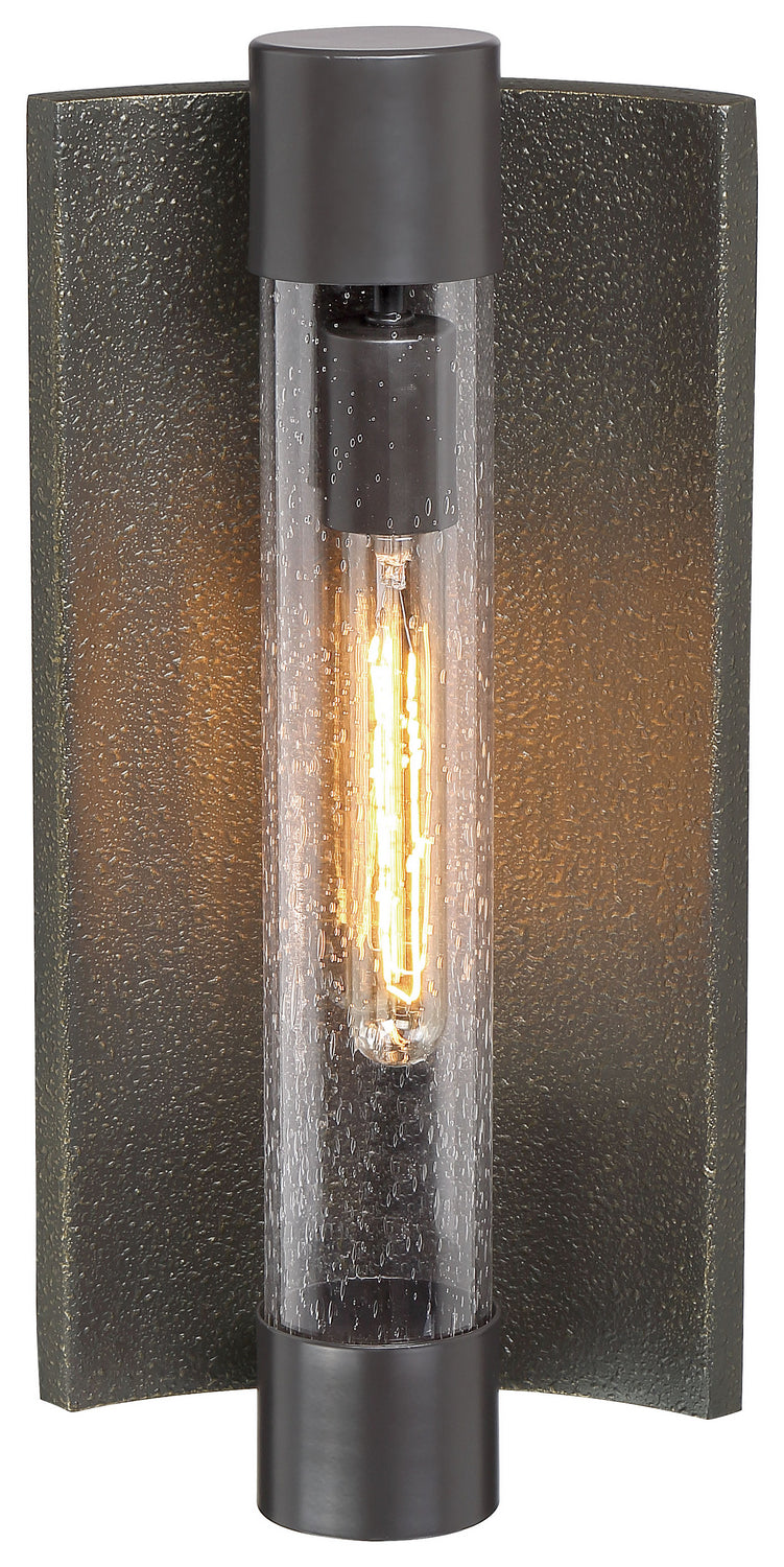 Minka-Lavery 72662-516 Celtic Shadow Outdoor Wall Mount, Textured Bronze W/Silver Highlights Main Image.jpg