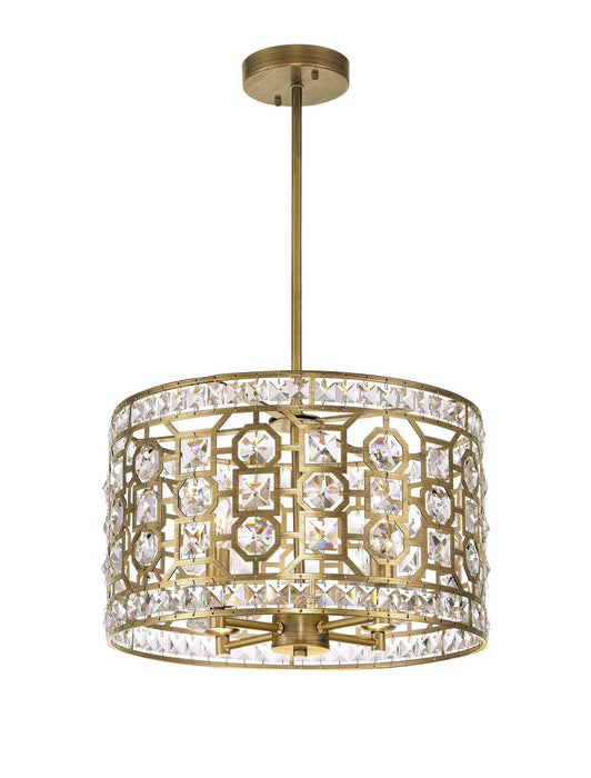 CWI Lighting 1026P16-4-193 Belinda Four Light Chandelier Champagne.jpg