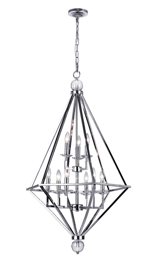 CWI Lighting 1027P26-9-601 Calista Nine Light Chandelier Chrome.jpg