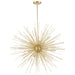 CWI Lighting 1034P30-9-620 Savannah Nine Light Chandelier Gold Leaf Alt 1.jpg