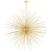 CWI Lighting 1034P40-14-620 Savannah 14 Light Chandelier Gold Leaf Alt 1.jpg