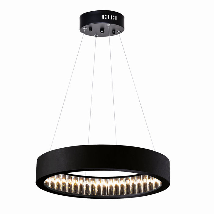 CWI Lighting 1040P20-101 Rosalina LED Chandelier Matte Black Alt 1.jpg