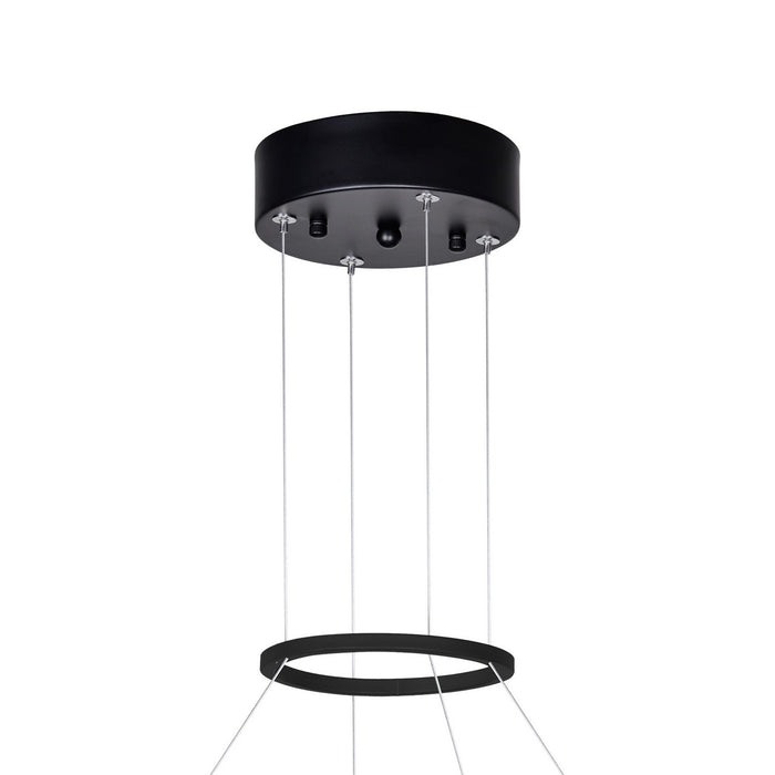 CWI Lighting 1040P20-101 Rosalina LED Chandelier Matte Black Alt 8.jpg