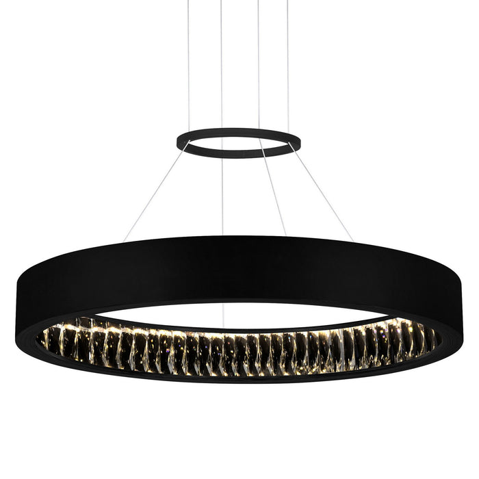 CWI Lighting 1040P26-101 Rosalina LED Chandelier Matte Black Alt 4.jpg