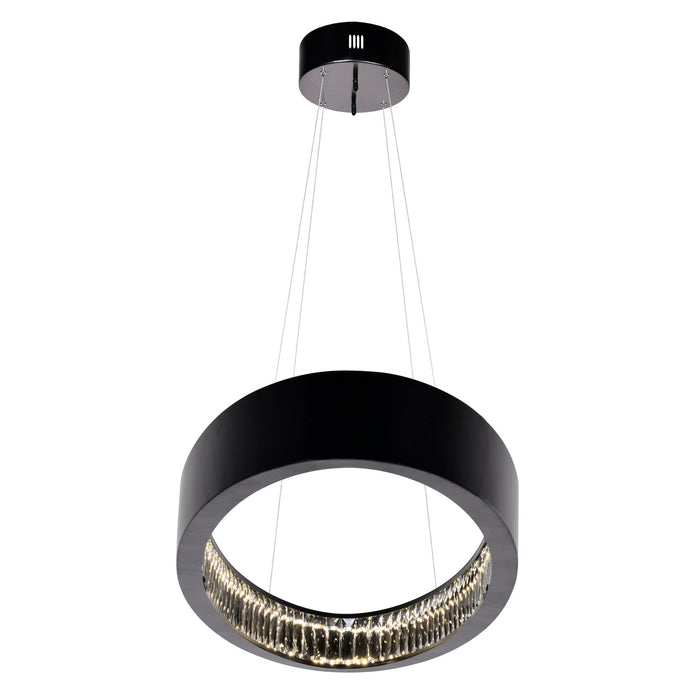 CWI Lighting 1040P42-101-O Rosalina LED Chandelier Matte Black Alt 4.jpg