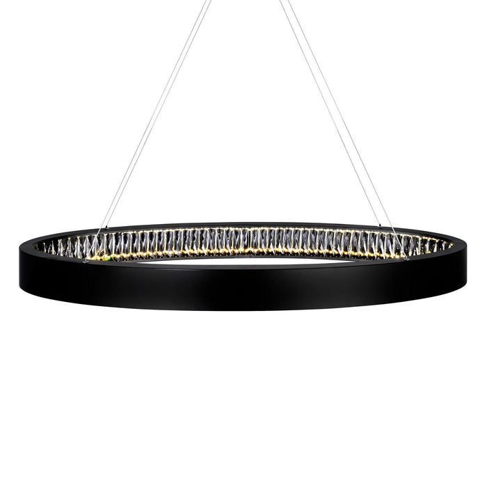 CWI Lighting 1040P42-101-O Rosalina LED Chandelier Matte Black Alt 8.jpg